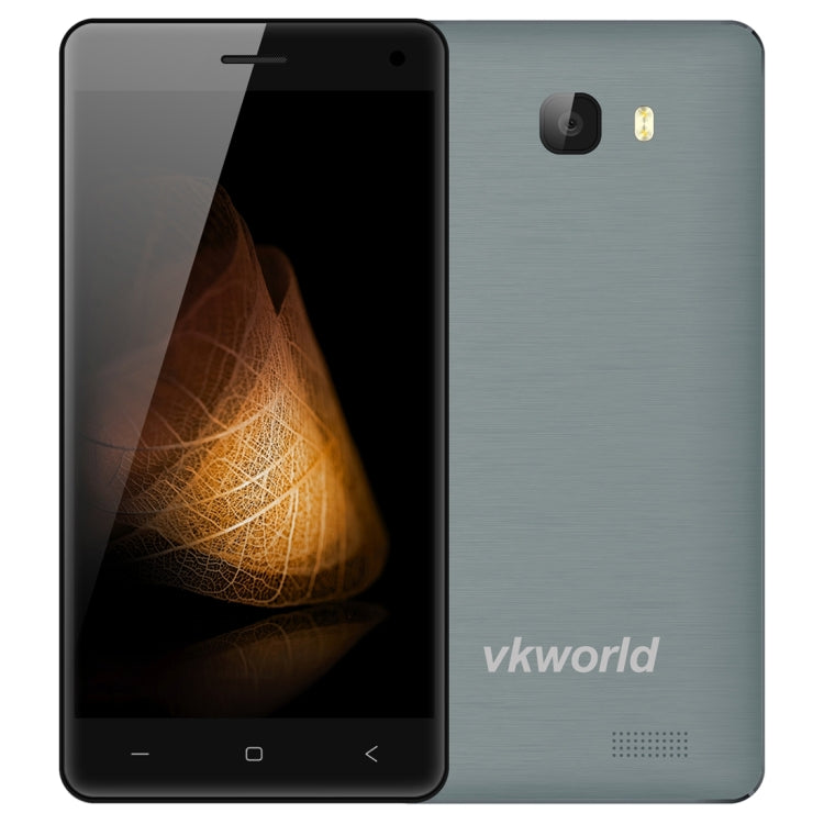 VKworld T5, 2GB+16GB, 5 inch Android 5.1 MTK6580 Quad Core 1.3GHz, Support GPS, Mobile AP, Network: 3G