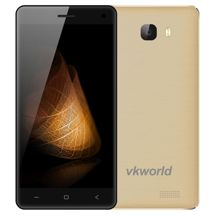 VKworld T5, 2GB+16GB, 5 inch Android 5.1 MTK6580 Quad Core 1.3GHz, Support GPS, Mobile AP, Network: 3G