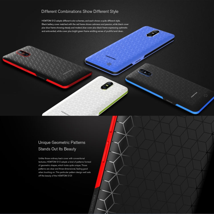 [HK Warehouse] HOMTOM S12, 1GB+8GB, Dual Back Cameras,  5.0 inch 18:9 Android 6.0 MTK6580 Quad Core up to 1.3GHz, Network: 3G, Dual SIM, OTA