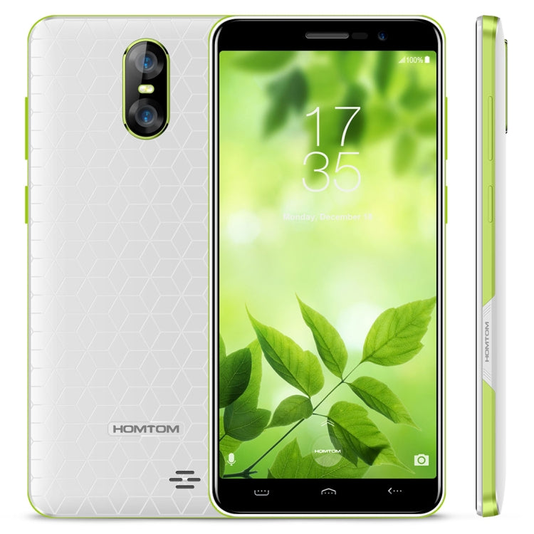 [HK Warehouse] HOMTOM S12, 1GB+8GB, Dual Back Cameras,  5.0 inch 18:9 Android 6.0 MTK6580 Quad Core up to 1.3GHz, Network: 3G, Dual SIM, OTA