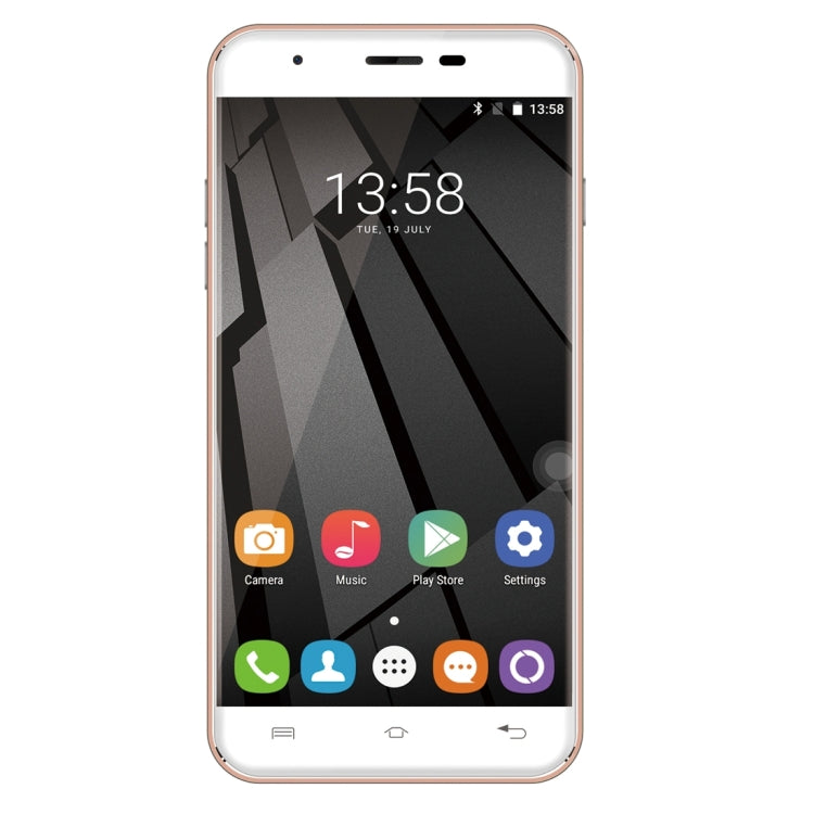 [HK Warehouse] OUKITEL U7 Plus, 2GB+16GB, Fingerprint Identification, 5.5 inch 2.5D Polished Android 6.0 MTK6737 Quad Core up to 1.3GHz, Network: 4G(Rose Gold)