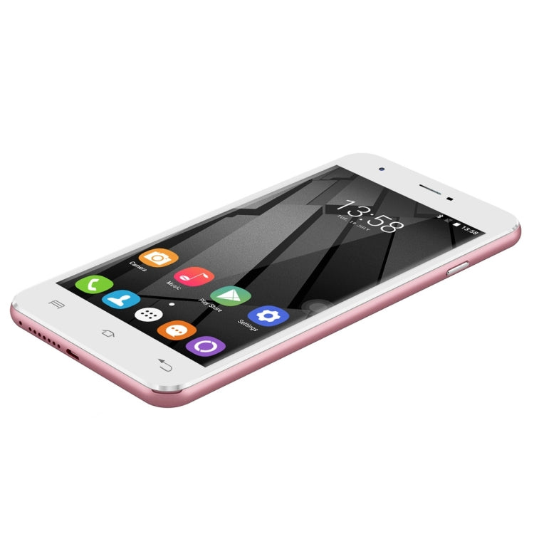 [HK Warehouse] OUKITEL U7 Plus, 2GB+16GB, Fingerprint Identification, 5.5 inch 2.5D Polished Android 6.0 MTK6737 Quad Core up to 1.3GHz, Network: 4G(Rose Gold)