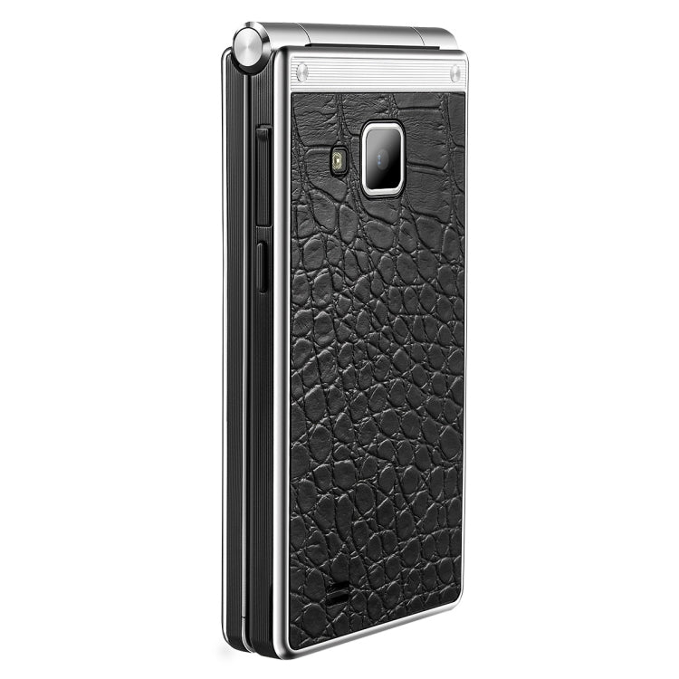 VKworld T2 Plus, 3GB+32GB, Flip Design, Double Camera Flash, 4.2 inch Dual Screens, Android 7.0 MTK6737 Quad Core, Physical Keyboard, Network: 4G(Black)