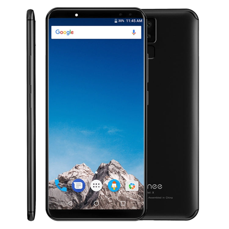[HK Warehouse] Vernee X, 4GB+64GB, Dual Back Cameras + Dual Front Cameras, 6200mAh Battery, Face & Fingerprint Identification, 6.0 inch Android 7.1 MTK6763 Octa Core up to 2.0GHz, Network: 4G, OTG