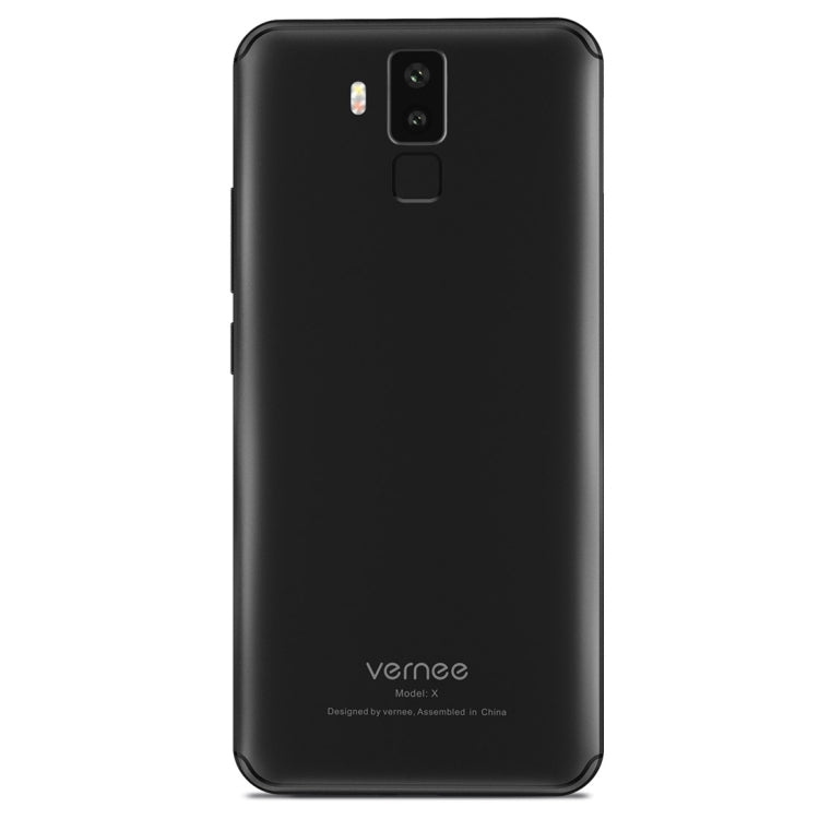 [HK Warehouse] Vernee X, 4GB+64GB, Dual Back Cameras + Dual Front Cameras, 6200mAh Battery, Face & Fingerprint Identification, 6.0 inch Android 7.1 MTK6763 Octa Core up to 2.0GHz, Network: 4G, OTG