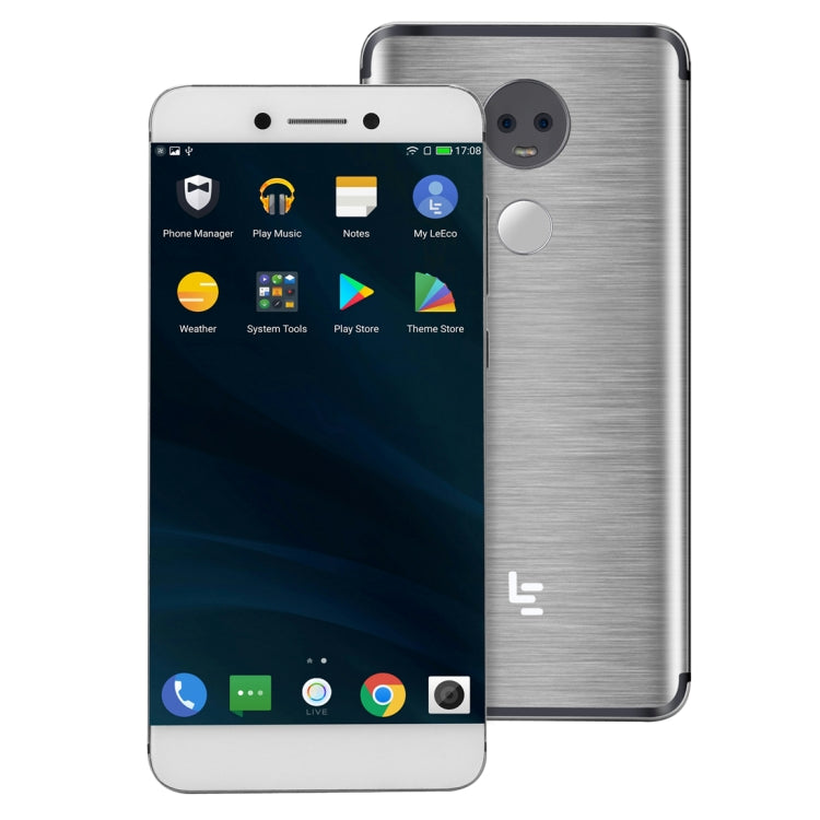 Letv LeEco Le X950, 6GB+128GB, Dual Back Cameras, Fingerprint Identification, 5.5 inch Android 6.0.1 Qualcomm Snapdragon 821 Quad Core up to 2.342GHz, Network: 4G(Silver)