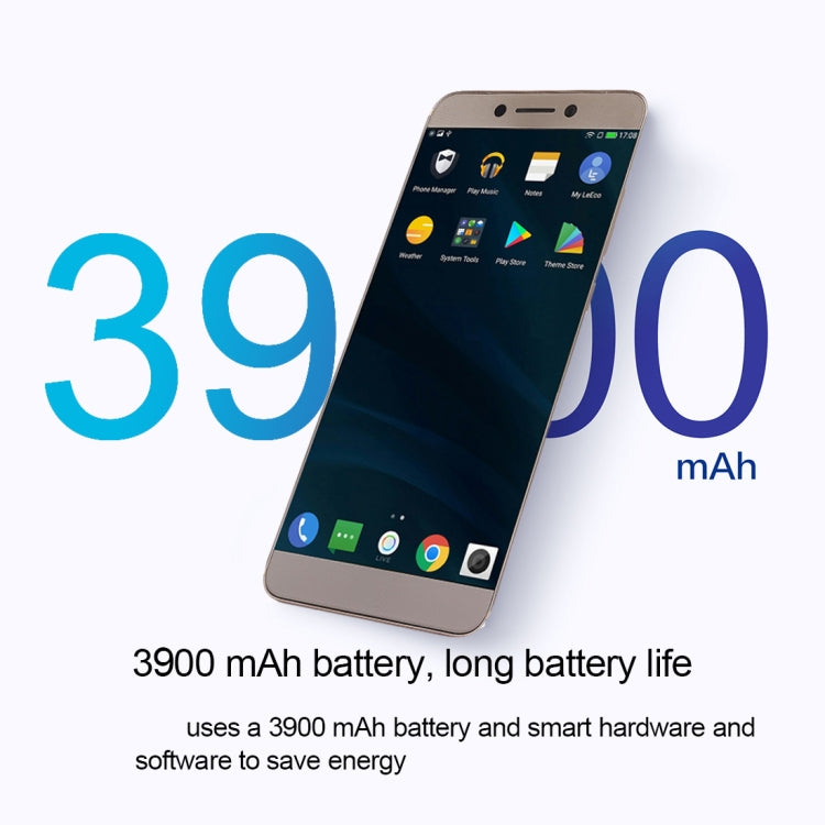 Letv LeEco Le Max 3 X850, 6GB+64GB, Dual Back Cameras, Fingerprint Identification, 5.7 inch Android 6.0.1 Qualcomm Snapdragon 821 Quad Core up to 2.342GHz, Network: 4G(Gold)