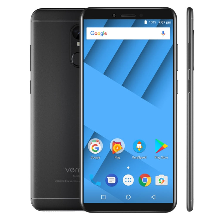 [HK Warehouse] Vernee M6, 4GB+64GB, Fingerprint Identification, 5.7 inch Android 7.0 MTK6750 Octa Core up to 1.5GHz, Network: 4G