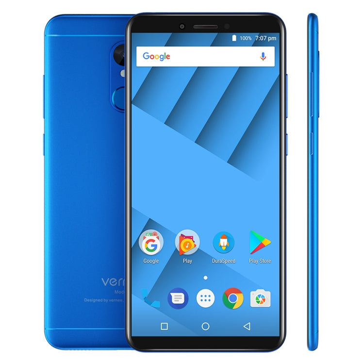 [HK Warehouse] Vernee M6, 4GB+64GB, Fingerprint Identification, 5.7 inch Android 7.0 MTK6750 Octa Core up to 1.5GHz, Network: 4G