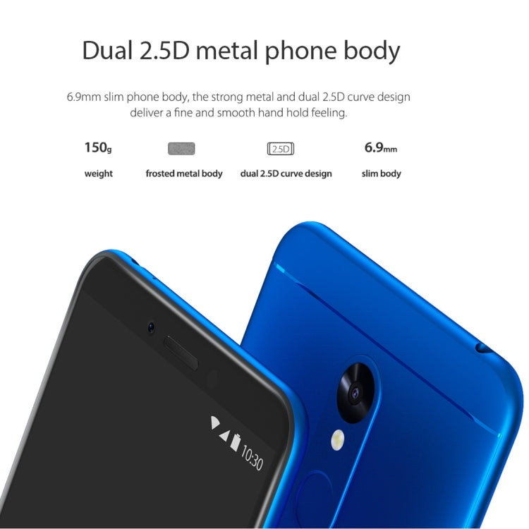[HK Warehouse] Vernee M6, 4GB+64GB, Fingerprint Identification, 5.7 inch Android 7.0 MTK6750 Octa Core up to 1.5GHz, Network: 4G