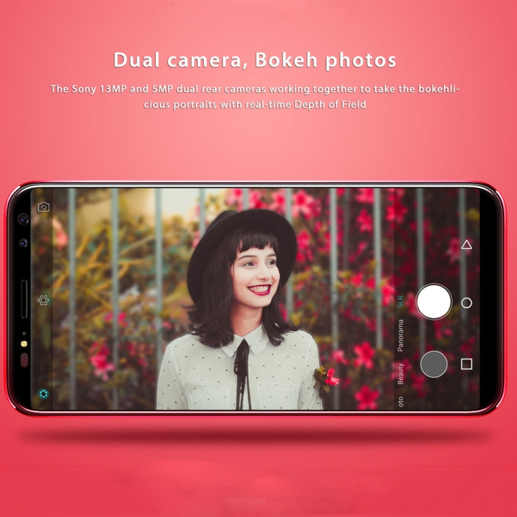 M-HORSE Pure 3, 4GB+64GB, Dual Back Cameras + Dual Front Cameras, Fingerprint Identification, 5.7 inch Android 7.1 MTK6763