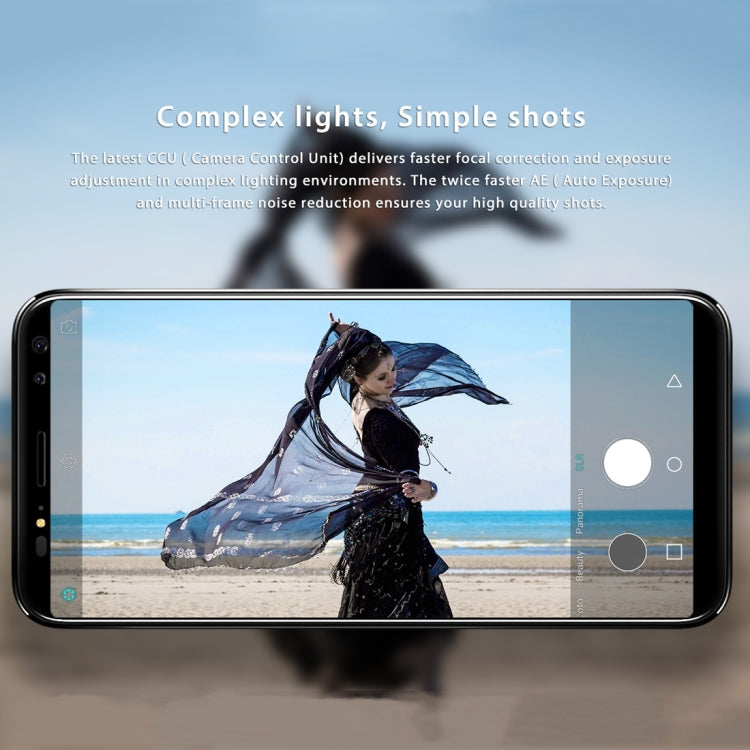 M-HORSE Pure 3, 4GB+64GB, Dual Back Cameras + Dual Front Cameras, Fingerprint Identification, 5.7 inch Android 7.1 MTK6763