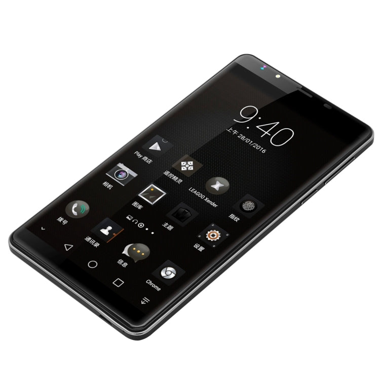 [HK Warehouse] LEAGOO Shark 1, 3GB+16GB, Fingerprint ID, 6300mAh Battery, 6.0 inch Android 5.1 MTK6753 ARM Cortex-A53 Octa Core 1.3GHz, Network: 4G(Black)