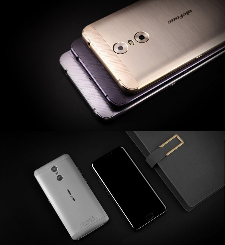 [HK Warehouse] Ulefone Gemini, 3GB+32GB, Front Fingerprint Identification, Dual Rear Cameras, 5.5 inch Android 6.0 MTK6737T Quad Core up to 1.5GHz, OTG, Network: 4G(Gold)