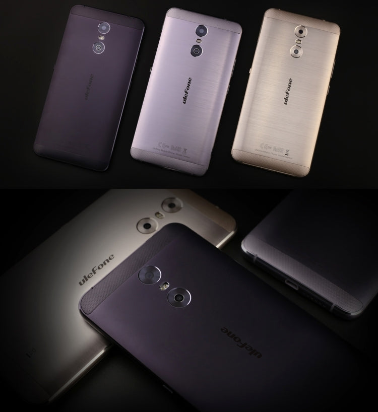 [HK Warehouse] Ulefone Gemini, 3GB+32GB, Front Fingerprint Identification, Dual Rear Cameras, 5.5 inch Android 6.0 MTK6737T Quad Core up to 1.5GHz, OTG, Network: 4G(Gold)