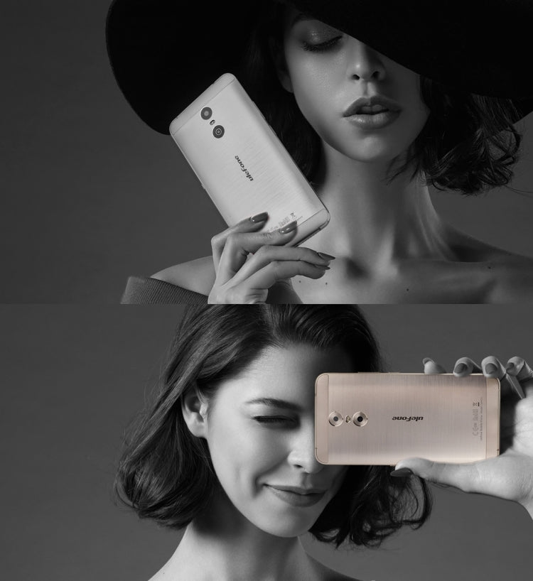 [HK Warehouse] Ulefone Gemini, 3GB+32GB, Front Fingerprint Identification, Dual Rear Cameras, 5.5 inch Android 6.0 MTK6737T Quad Core up to 1.5GHz, OTG, Network: 4G(Gold)