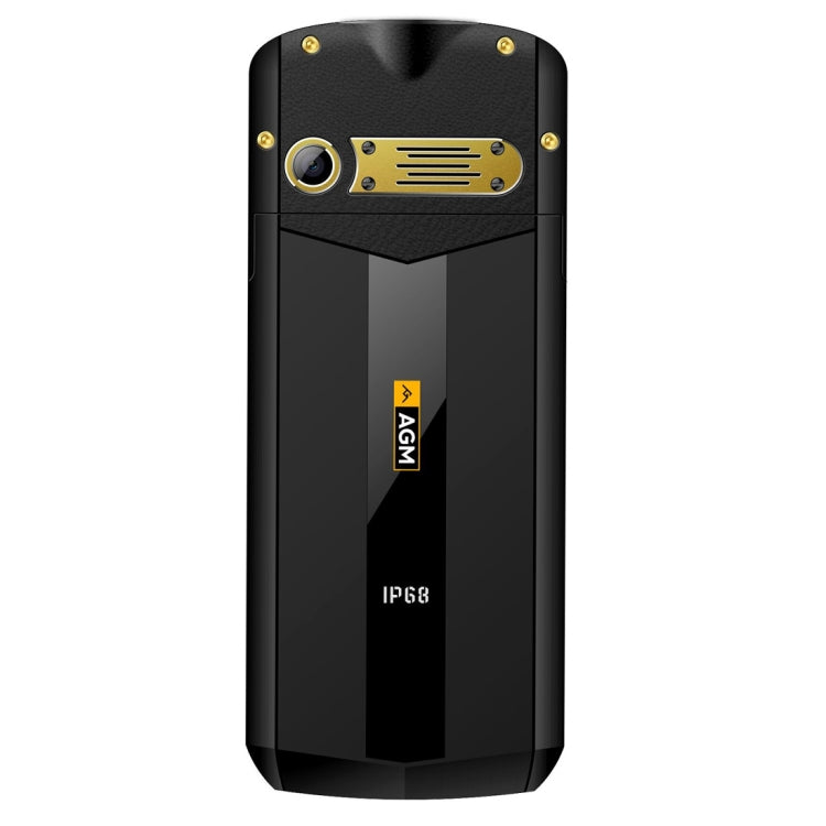 AGM M2 Triple Proofing Phone, Without Russian, IP68 Waterproof Dustproof Shockproof,  2.4 inch, SC6531DA, Network: 2G, 21 Keys, Dual SIM, FM, TF