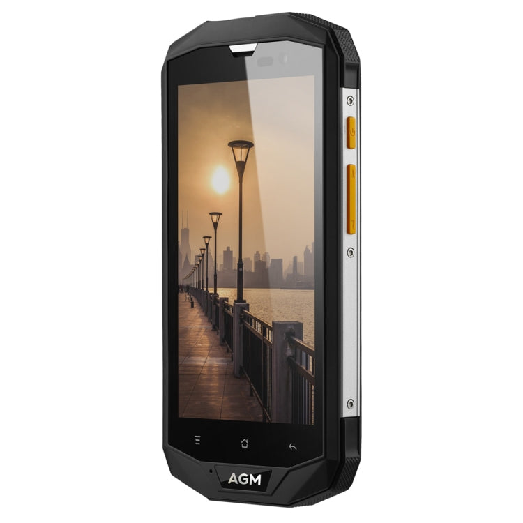AGM A8 SE Triple Proofing Phone, 2GB+16GB, 4050mAh Battery, IP68 Waterproof Dustproof Shockproof, 5.0 inch Android 7.0 Qualcomm MSM8916 Quad Core, Network: 4G, Dual SIM, OTG(Black)
