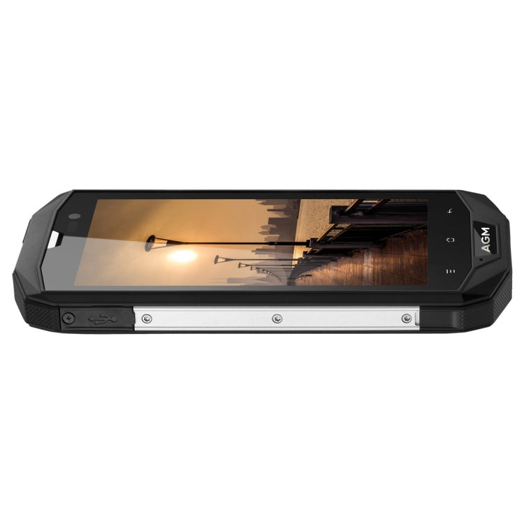 AGM A8 SE Triple Proofing Phone, 2GB+16GB, 4050mAh Battery, IP68 Waterproof Dustproof Shockproof, 5.0 inch Android 7.0 Qualcomm MSM8916 Quad Core, Network: 4G, Dual SIM, OTG(Black)