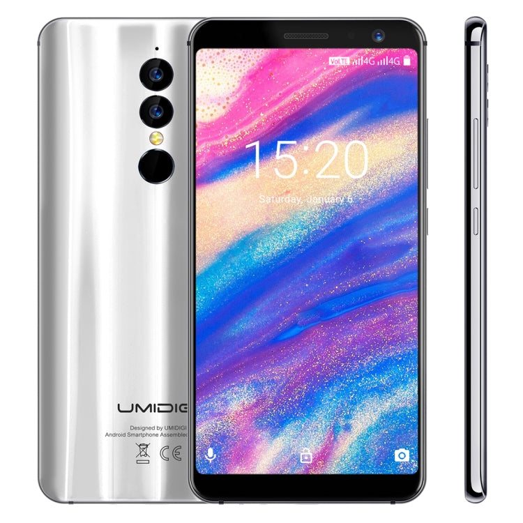 [HK Warehouse] UMIDIGI A1 Pro, Dual 4G, 3GB+16GB, Dual Back Cameras, Face & Fingerprint Identification,  5.5 inch Android 8.1 MTK6739 Quad Core up to 1.5GHz, Network: 4G, Dual SIM, VoLTE