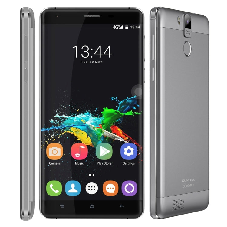 [HK Warehouse] OUKITEL K6000 Pro, 3GB+32GB, 6000mAh Battery, 5.5 inch Android 6.0 MTK6753 Octa Core 1.3GHZ, Network: 4G, OTG, OTA, GPS, FM, with CE Certification