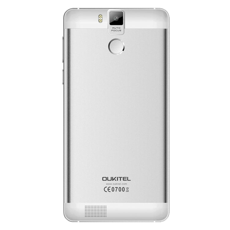 [HK Warehouse] OUKITEL K6000 Pro, 3GB+32GB, 6000mAh Battery, 5.5 inch Android 6.0 MTK6753 Octa Core 1.3GHZ, Network: 4G, OTG, OTA, GPS, FM, with CE Certification