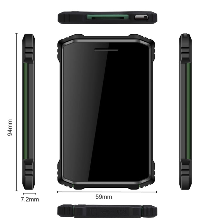 iMAN S1 PRO Waterproof Phone, 8GB, 7.2mm Thickness Card Style, Pedometer / Anti-lost, Single SIM, Network: 2G