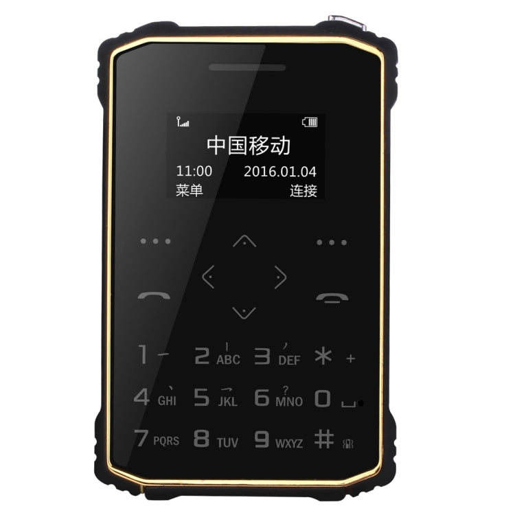 iMAN S1 PRO Waterproof Phone, 8GB, 7.2mm Thickness Card Style, Pedometer / Anti-lost, Single SIM, Network: 2G