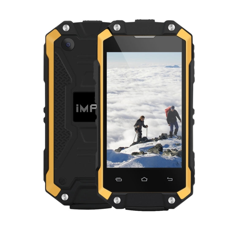 iMAN X2 Triple Proofing Phone, 1GB+8GB, IP65 Waterproof Dustproof Shockproof, 2.45 inch Android 5.1 MTK6580 Quad Core up to 1.3GHz, Network: 3G, Dual SIM, OTG