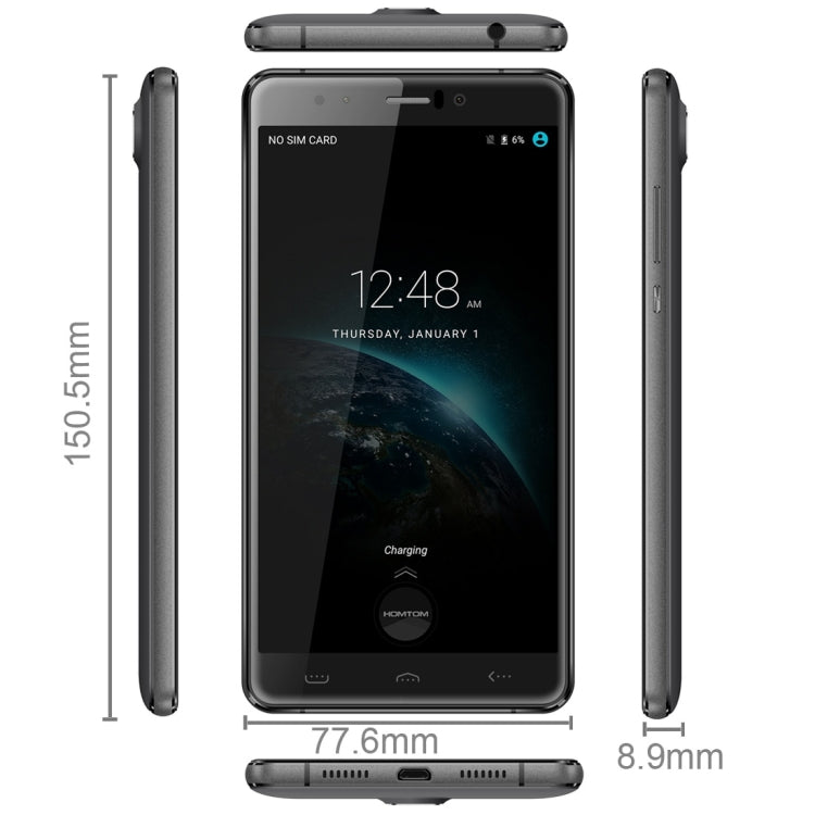 HOMTOM HT10, 4GB+32GB, Iris Identification, 5.5 inch Android 6.0 MTK6797 Helio X20 Ten Core, Network: 4G