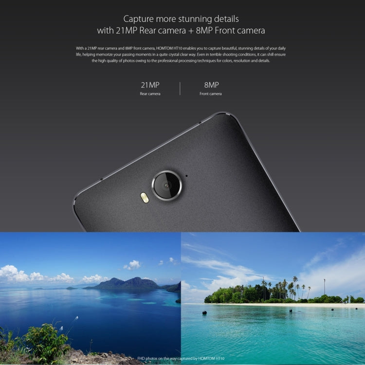 HOMTOM HT10, 4GB+32GB, Iris Identification, 5.5 inch Android 6.0 MTK6797 Helio X20 Ten Core, Network: 4G