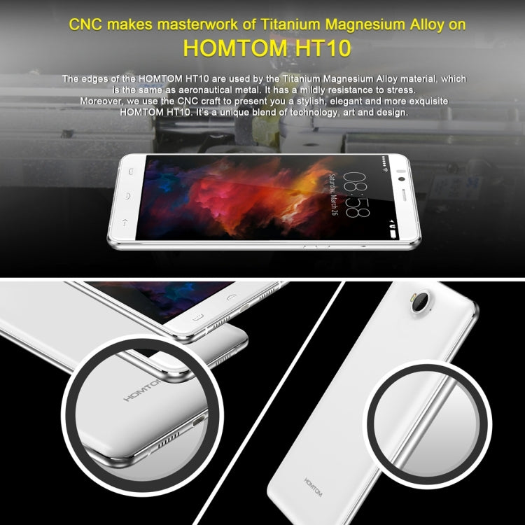 HOMTOM HT10, 4GB+32GB, Iris Identification, 5.5 inch Android 6.0 MTK6797 Helio X20 Ten Core, Network: 4G