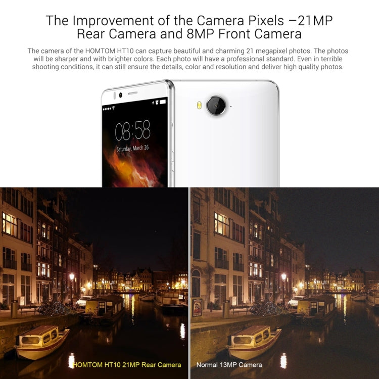 HOMTOM HT10, 4GB+32GB, Iris Identification, 5.5 inch Android 6.0 MTK6797 Helio X20 Ten Core, Network: 4G