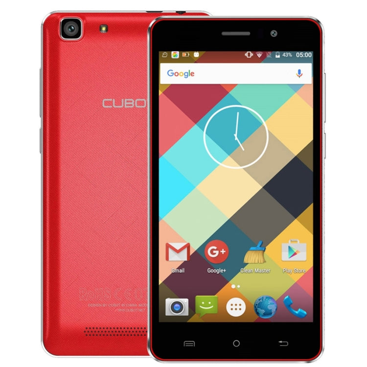 [HK Warehouse] CUBOT Rainbow, 1GB+16GB, 5.0 inch Android 6.0 MTK6580 Quad-Core 1.3GHz, Network: 3G