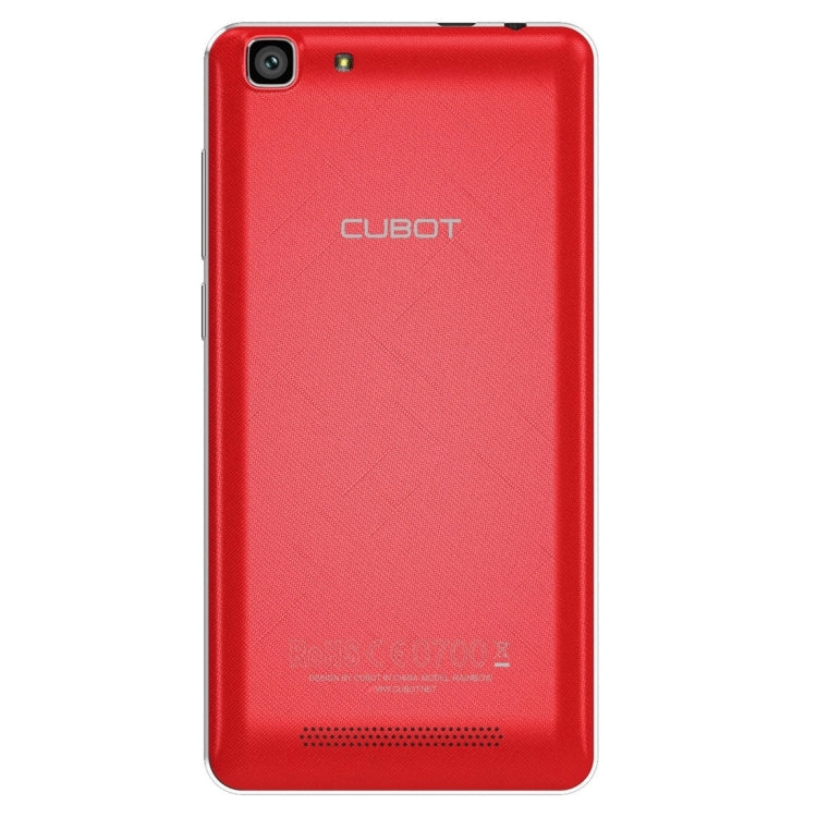 [HK Warehouse] CUBOT Rainbow, 1GB+16GB, 5.0 inch Android 6.0 MTK6580 Quad-Core 1.3GHz, Network: 3G