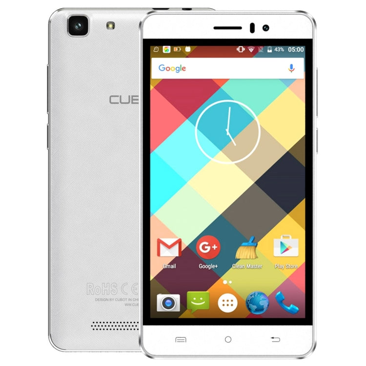 [HK Warehouse] CUBOT Rainbow, 1GB+16GB, 5.0 inch Android 6.0 MTK6580 Quad-Core 1.3GHz, Network: 3G