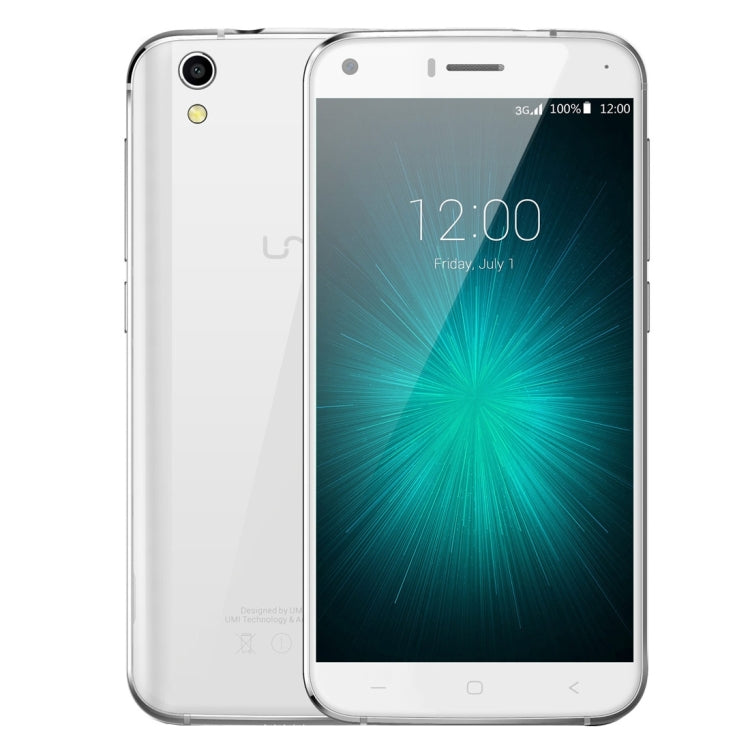 [HK Warehouse] UMI London, 1GB+8GB, 2.5D Arc 5.0 inch Android 6.0 MTK6580 Quad Core up to 1.3GHz, Network: 3G(Silver)