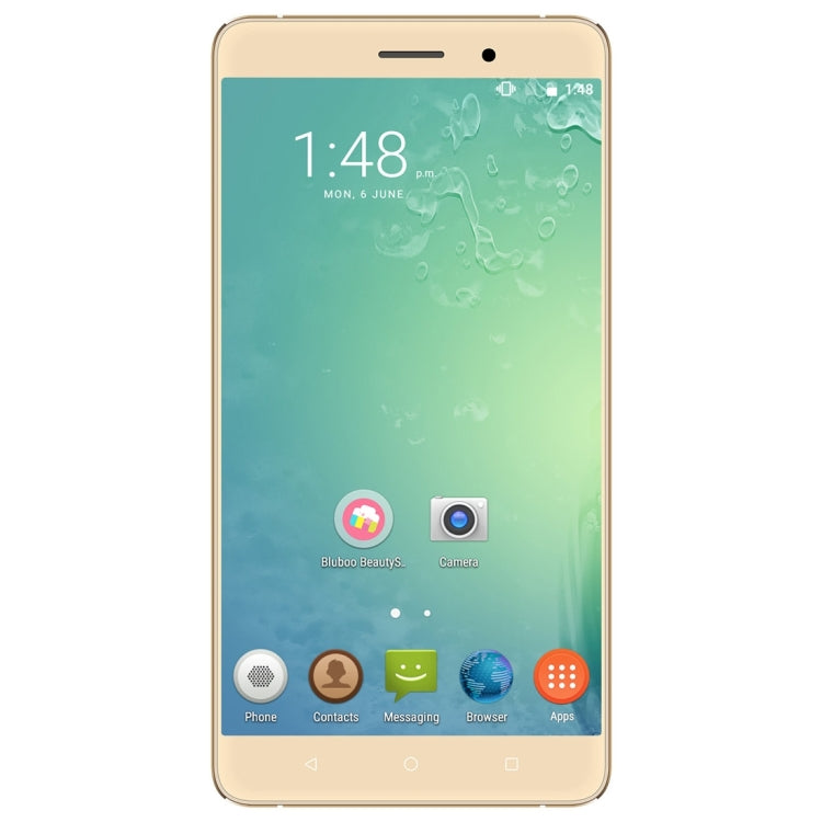 [HK Warehouse] BLUBOO Maya, 2GB+16GB, 5.5 inch Android 6.0 MTK6580A Quad Core up to 1.3GHz, Network: 3G(Gold)