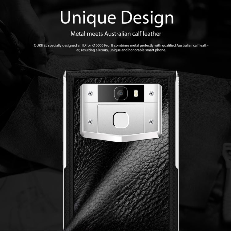 [HK Warehouse] OUKITEL K10000 Pro, 4GB+64GB, Fingerprint Identification, 10000mAh Battery, 5.5 inch Android 7.0 MTK6750T Octa Core up to 1.5GHz, Network: 4G, OTG(Black)