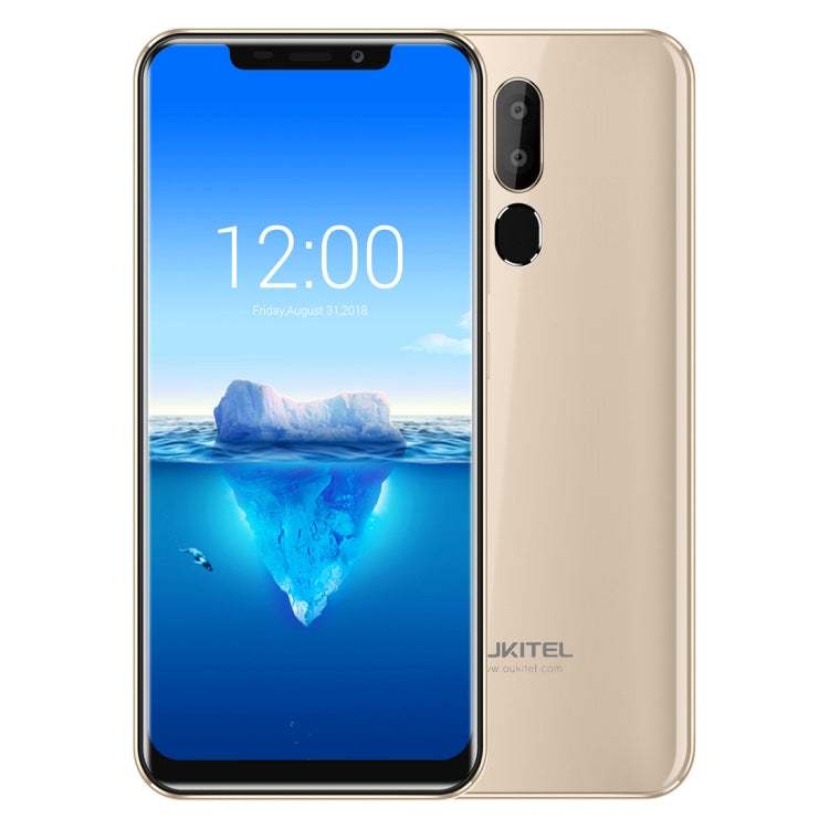 [HK Warehouse] OUKITEL C12 Pro, 2GB+16GB, Dual Back Cameras, Face ID & Fingerprint Identification, 6.18 inch Android 8.1 MTK6739 Quad Core up to 1.3GHz, Network: 4G, OTG
