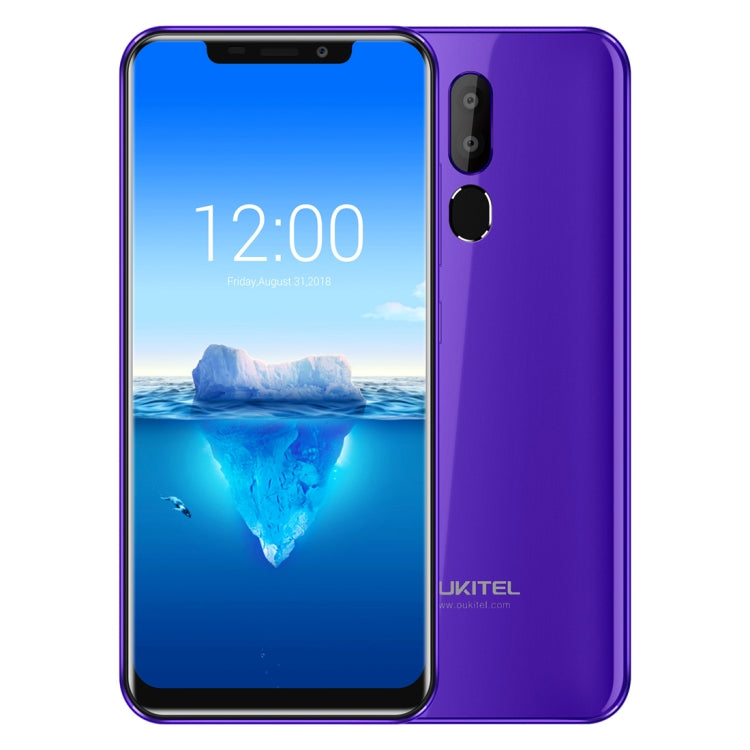 [HK Warehouse] OUKITEL C12 Pro, 2GB+16GB, Dual Back Cameras, Face ID & Fingerprint Identification, 6.18 inch Android 8.1 MTK6739 Quad Core up to 1.3GHz, Network: 4G, OTG