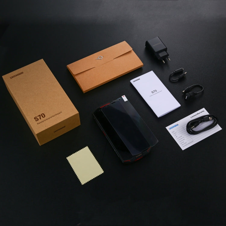 [HK Warehouse] DOOGEE S70 Rugged Phone, 6GB+64GB, IP68/IP69K Waterproof Dustproof Shockproof, MIL-STD-810G, 5500mAh Battery, Dual Back Cameras, Fingerprint Identification, 5.99 inch Android 8.1 MTK Helio P23 Octa Core up to 2.5GHz, Network: 4G
