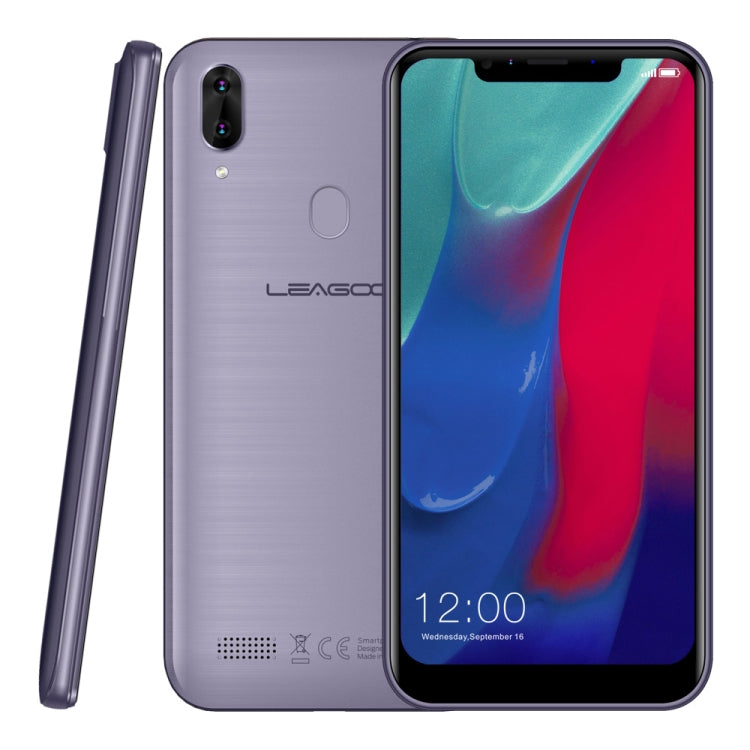 [HK Warehouse] LEAGOO M11, 2GB+16GB, Dual Back Cameras, 4000mAh Battery, Face ID & Fingerprint Identification, 6.18 inch Android 8.1 MTK6739 Quad Core, Network: 4G, Dual SIM