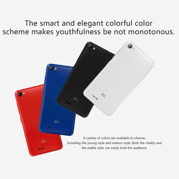 [HK Warehouse] E&L W45, 512MB+4GB, 4.5 inch Android 6.0 MTK6580M Quad Core up to 1.3GHz, Network: 3G, Dual SIM
