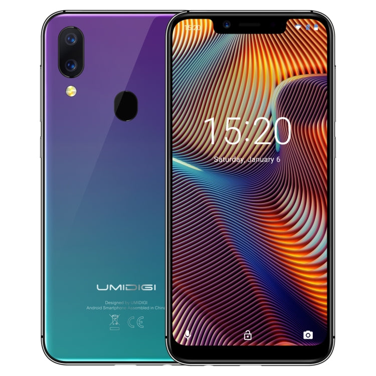 [HK Warehouse] UMIDIGI A3 Pro, Global Dual 4G, 3GB+32GB, Dual Back Cameras, Face ID & Fingerprint Identification, 5.7 inch 2.5D Full Screen Android 8.1 MTK6739 Quad Core up to 1.5GHz, Network: 4G, Dual SIM(Twilight)