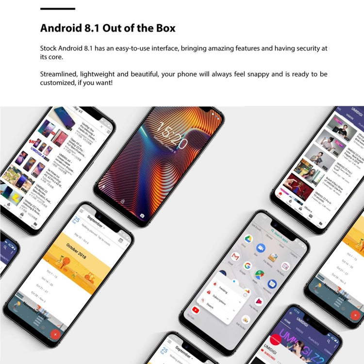 [HK Warehouse] UMIDIGI A3 Pro, Global Dual 4G, 3GB+32GB, Dual Back Cameras, Face ID & Fingerprint Identification, 5.7 inch 2.5D Full Screen Android 8.1 MTK6739 Quad Core up to 1.5GHz, Network: 4G, Dual SIM(Twilight)