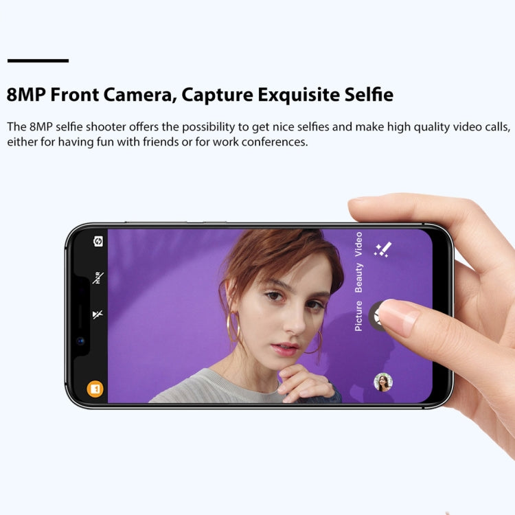 [HK Warehouse] UMIDIGI A3 Pro, Global Dual 4G, 3GB+32GB, Dual Back Cameras, Face ID & Fingerprint Identification, 5.7 inch 2.5D Full Screen Android 8.1 MTK6739 Quad Core up to 1.5GHz, Network: 4G, Dual SIM(Twilight)