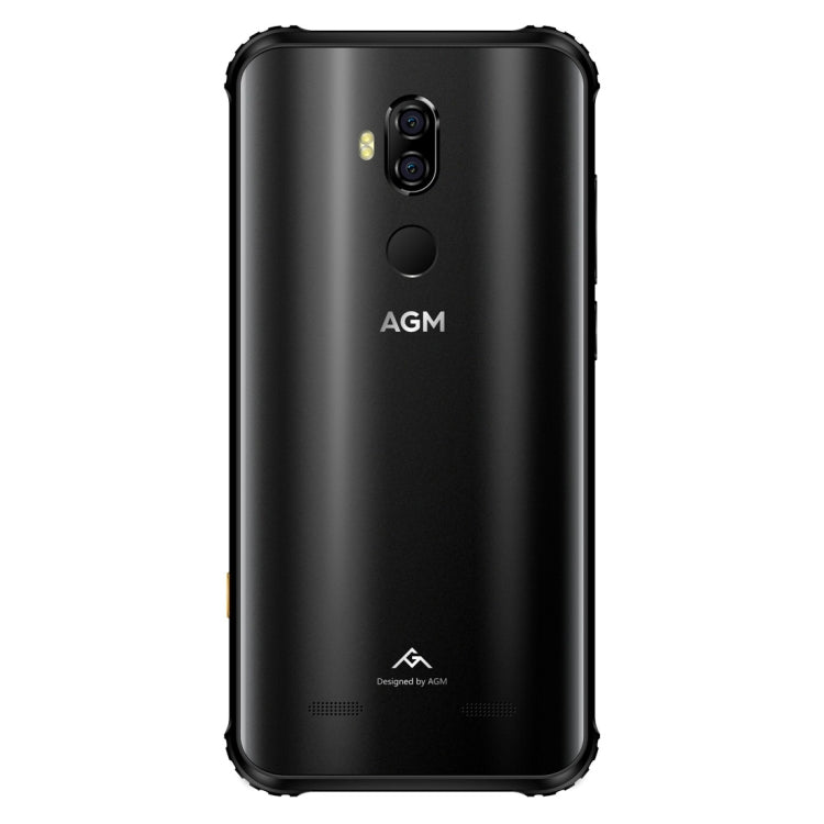 [HK Warehouse] AGM X3 Rugged Phone, 8GB+128GB, IP68 Waterproof Dustproof Shockproof, Face ID & Fingerprint Identification, 4100mAh Battery, 5.99 inch Android 8.1 Qualcomm SDM845 Octa Core, Network: 4G, OTG, NFC, Wireless Charging(Black)