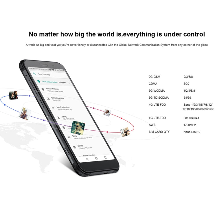 [HK Warehouse] AGM X3 Rugged Phone, 8GB+128GB, IP68 Waterproof Dustproof Shockproof, Face ID & Fingerprint Identification, 4100mAh Battery, 5.99 inch Android 8.1 Qualcomm SDM845 Octa Core, Network: 4G, OTG, NFC, Wireless Charging(Black)