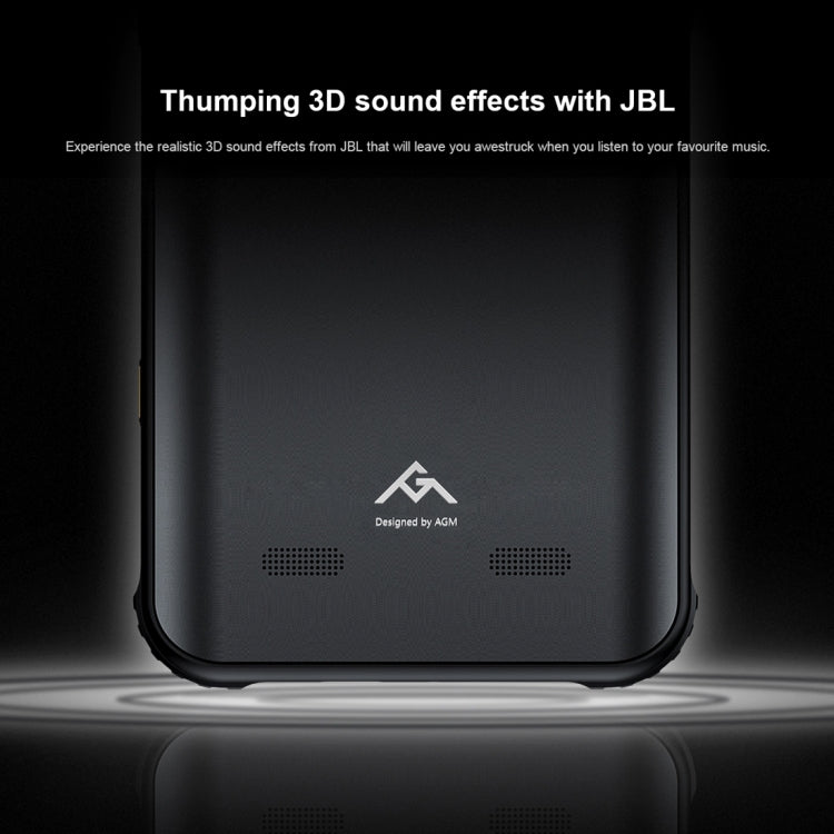 [HK Warehouse] AGM X3 Rugged Phone, 8GB+256GB, IP68 Waterproof Dustproof Shockproof, Face ID & Fingerprint Identification, 4100mAh Battery, 5.99 inch Android 8.1 Qualcomm SDM845 Octa Core, Network: 4G, OTG, NFC, Wireless Charging(Black)
